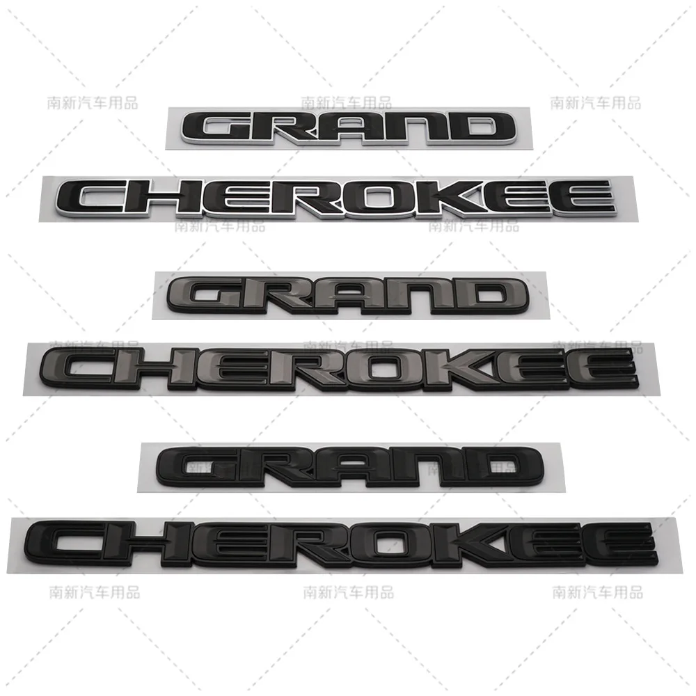 3D Car Sticker Fender Side Emblem Badge Logo for Jeep Grand Cherokee WK2 WK WJ SRT 2013 2014 2015 2016 Car Styling Accessories