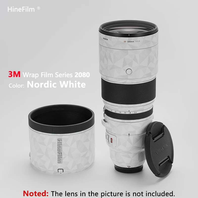 Hinefilm Skin für Fuji XF500 F5.6 Objektiv Aufkleber Haut für Fujifilm XF 500 mm F5.6 Objektiv Aufkleber Schutz 500 F5.6 Wrap Aufkleber Film – Detail 28
