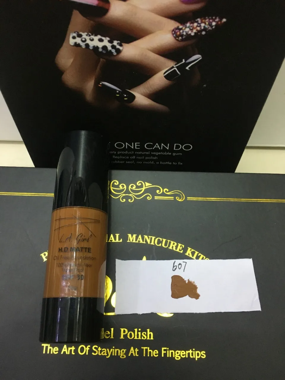 Fondation Makeup Mineral Foundation Concealer High Coverage Foundation for Black Skin Base Makeup Liquid Base