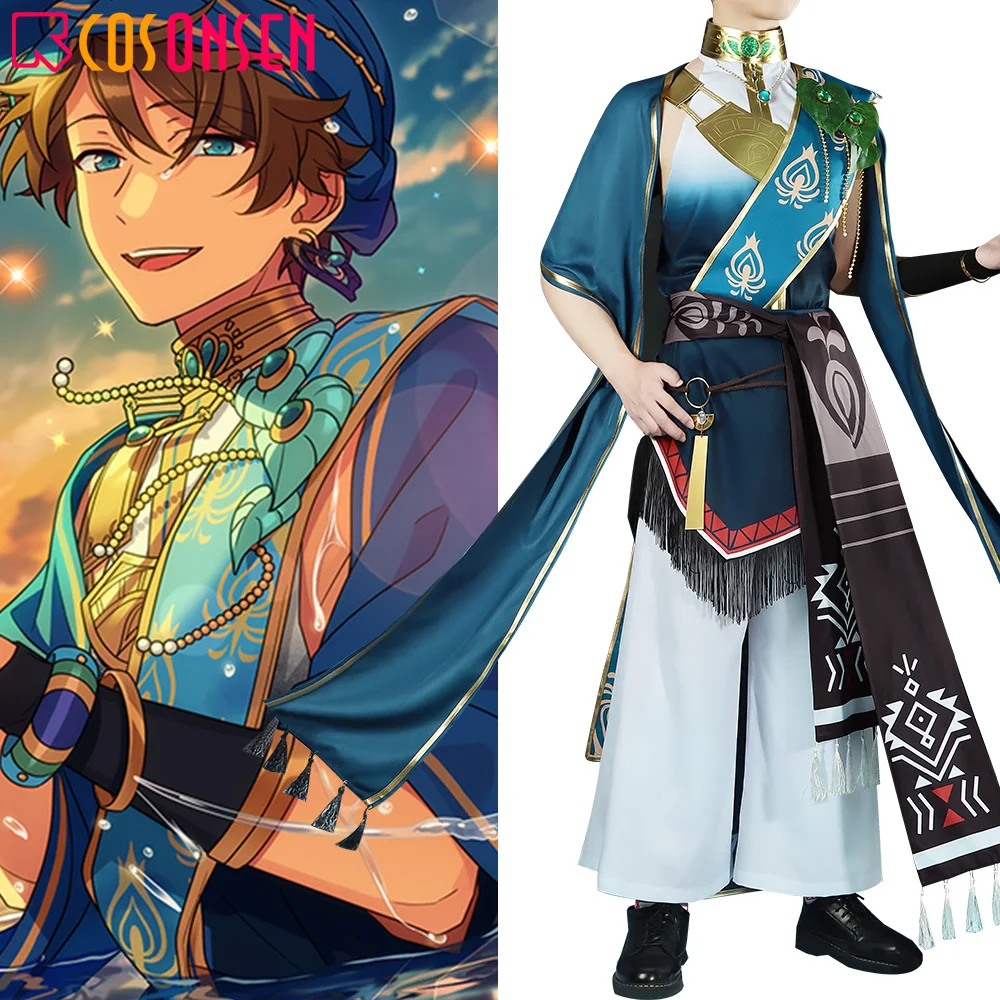 Ensemble Stars 2 Orient Leo Tsukinaga Costume Cosplay Cosplayx4 Madara Mikejima Orient Outfit Set Completo Su Misura