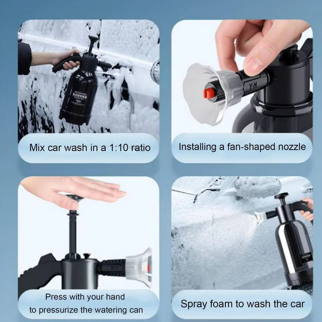 Foam Cannon For Hose 2l Large-Capacity Foam Sprayer With A Scale