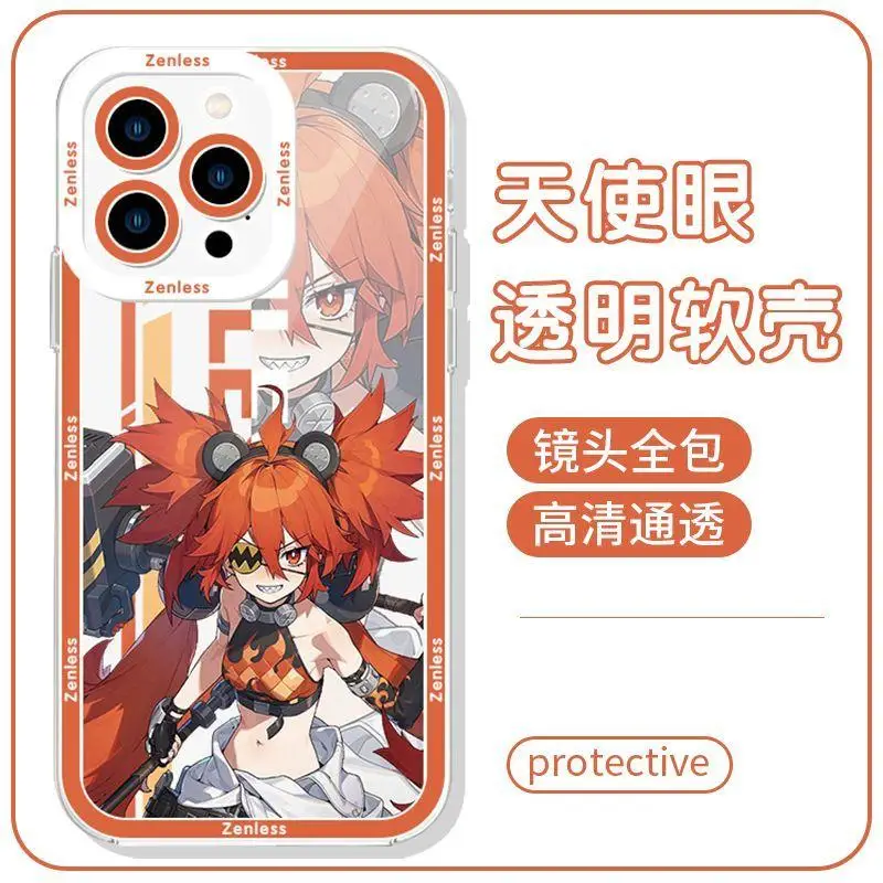 Zenless Zone Zero Clear Soft Phone Case Cover