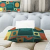 Home decor boho fabric tissue box car tissue holder tissue cover box  Textiles cloth storage tissue bag nordic wipes dispenser 6