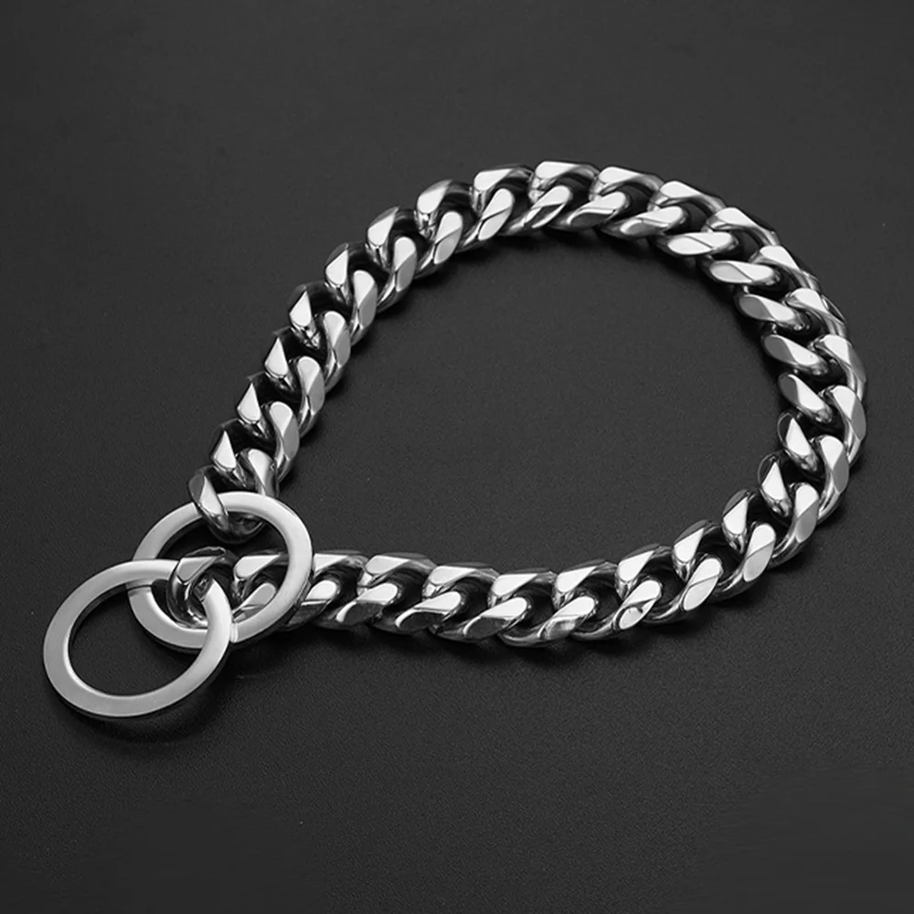 2 Chaînes Et Anneaux Vintage Peerless Chain Co. – 15 3/4 Pouces – Pour Animaux, Neufs Old Stock