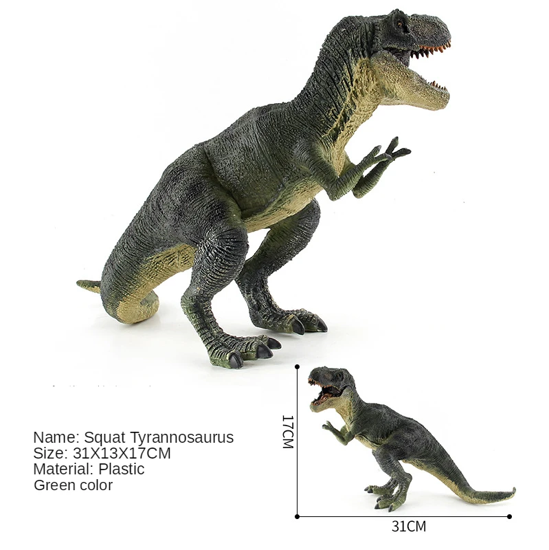 thumbnail image 1 of Estilos Figuras de acción y juguetes Modelo Brachiosaurus Plesiosaurio Tiranosaurio Dragón Dinosaurio Colección Colección de animales Modelo Juguetes, 1 of 5