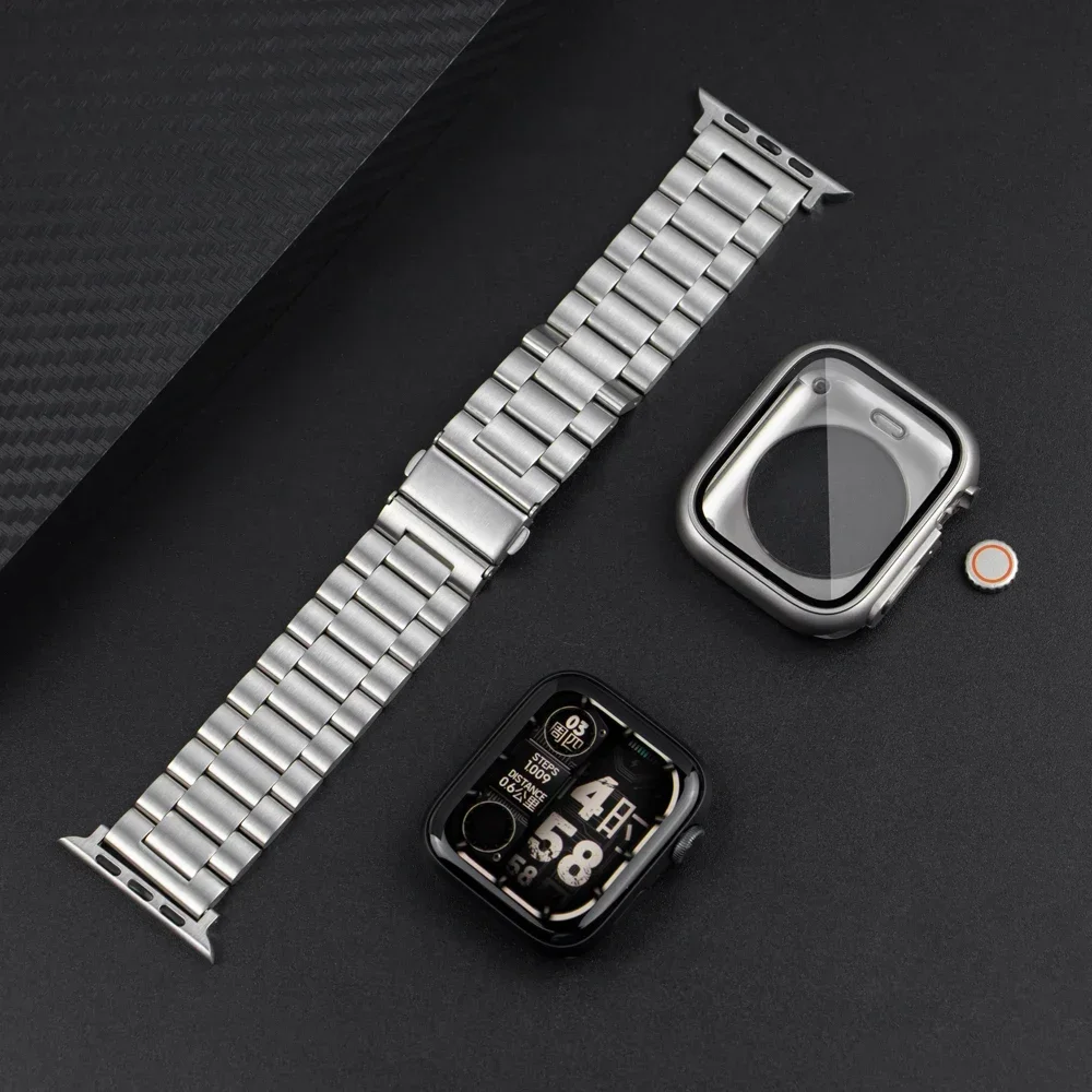 รูปสินค้า Ultra Case สุดทนสำหรับ Apple Watch 44-46 มม. สายสแตนเลส