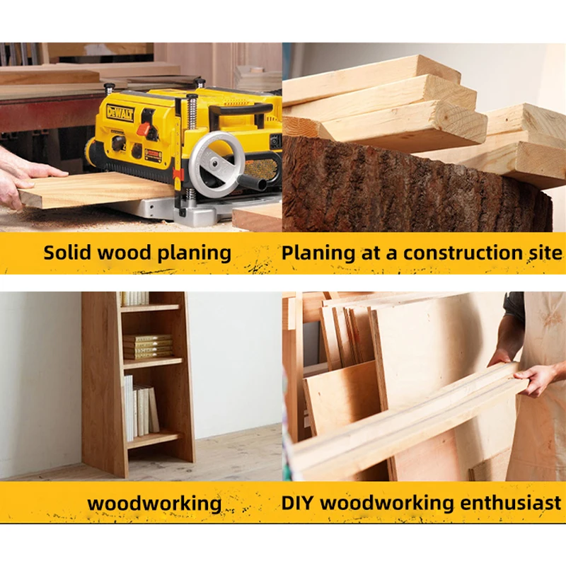 220V Multifunctional Woodworking Table Planing Pressure Planer Machine Small Planer Electric Thicknesser Apparatus Flat Machine