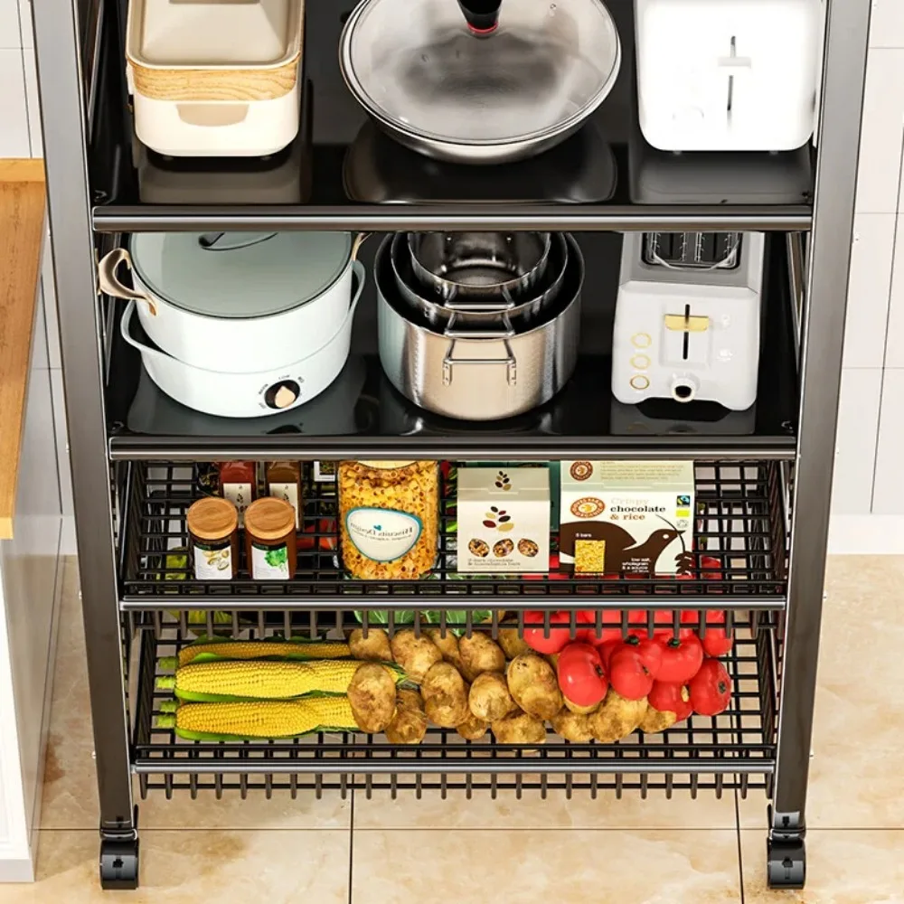 رف مطبخ فاخر متعدد الطبقات