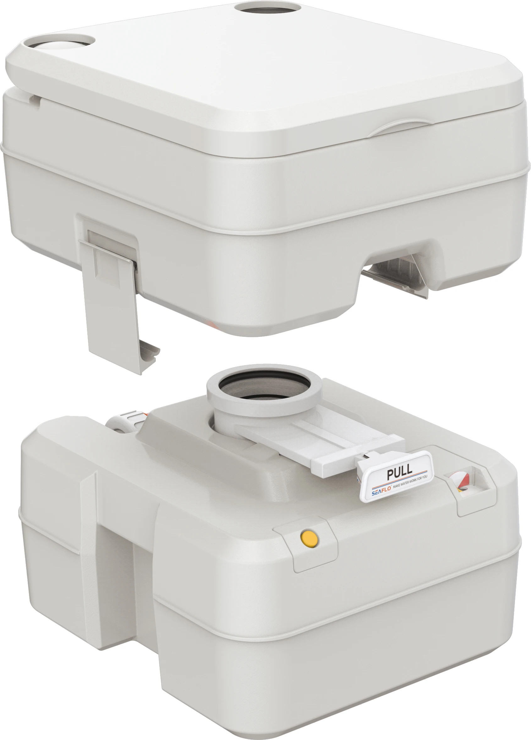 SEAFLO 20L Rv Toilet Portable RV Cassette Caravan RV Toilet Camping Boating Marine Camper Portable Travel