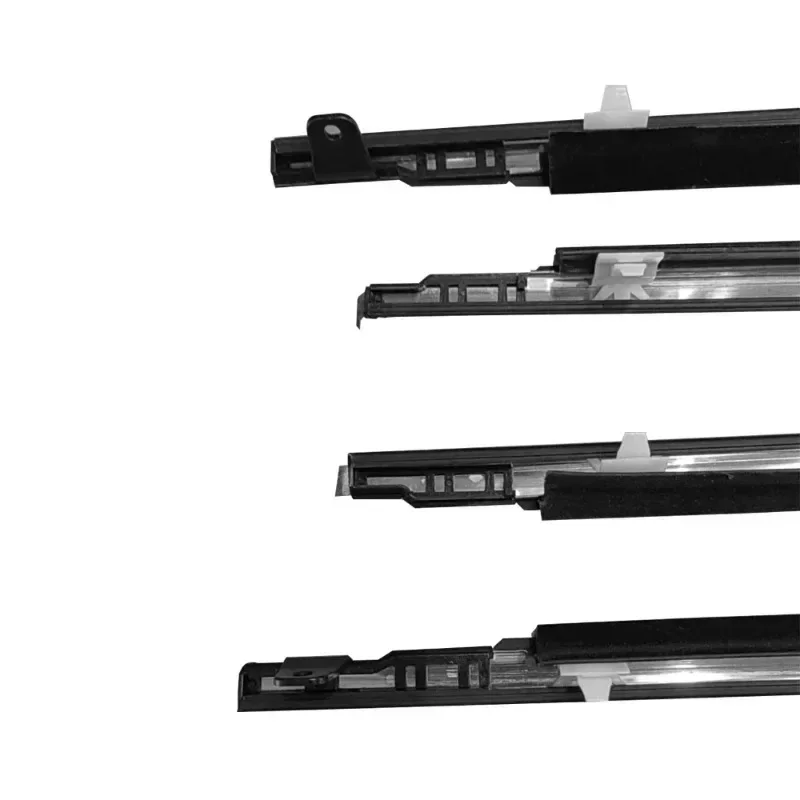 랜드 크루저 LC80 FZJ80 LX450 75710-60021 1990-1998 자동차 도어 창 유리 창 씰 몰딩 트림 자동차 액세서리 용 4Pcs