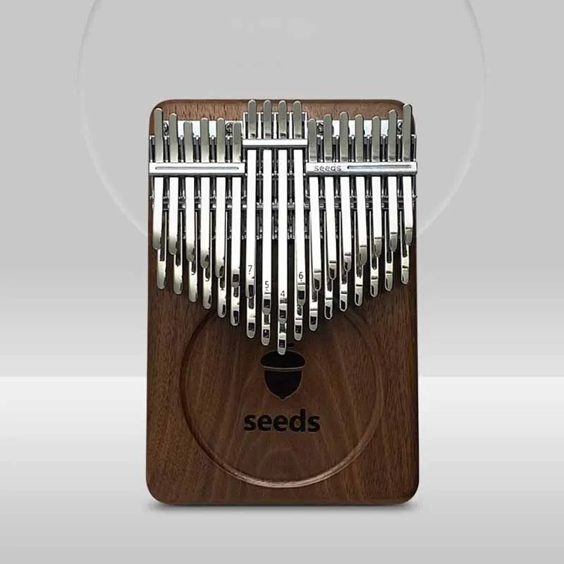 

Kalimba 34 Keys Note Black Walnut Kalimbas Musical Keyboard for Initiants Portable Piccolo Professional Thumb Piano Accessories