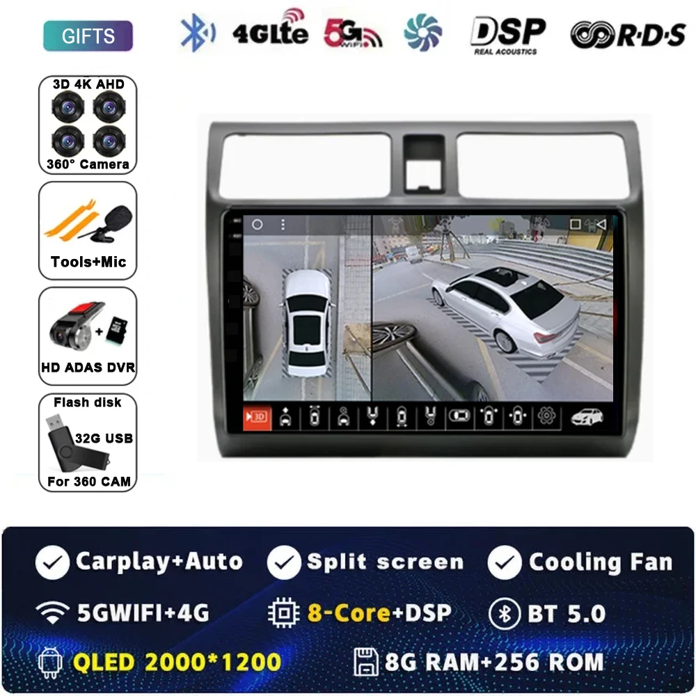 2K 8G-256G 360 DVR