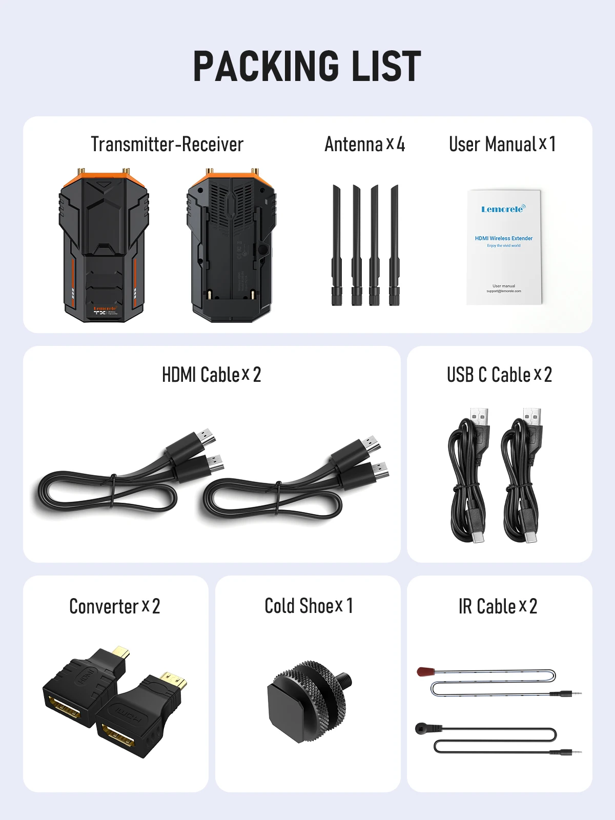 値下げしました！Lemorele WIRELESS VIDEO EXTENDER Amazon.com: Lemorele Wireless HDMI Transmitter and Receiver