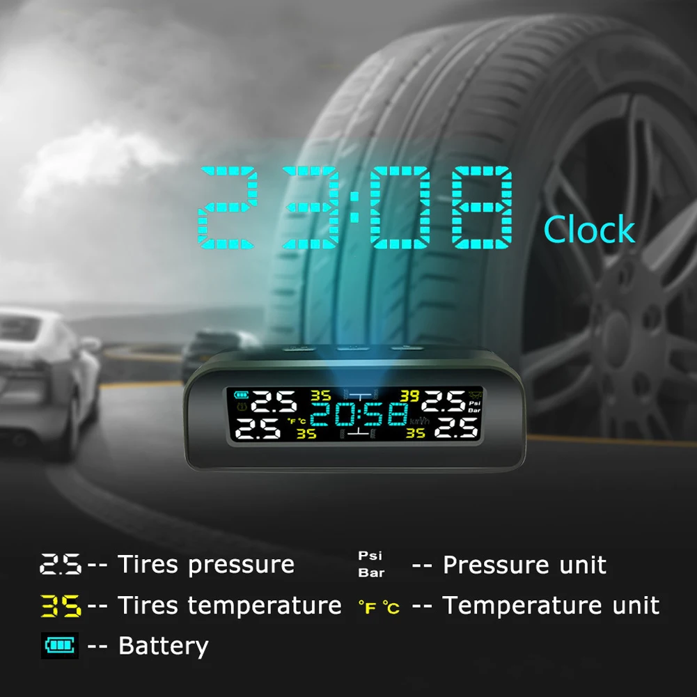  TPMS  Ÿ̾ з ͸ ý, ¾籤 ð, LCD ÷, 4 ܺ , Ÿ̾ з 