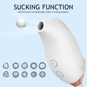 Powerful Clit Sucker Nipple Vibrator Thrusting Dildo Sex Toys For Women Clitoris Stimulator Vibrating Egg Goods For Adults 18 2