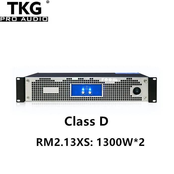 

TKG RM2.13XS 1300 Вт 1300 Вт 2U 2-канальный усилитель, усилитель диджея класса d для динамика