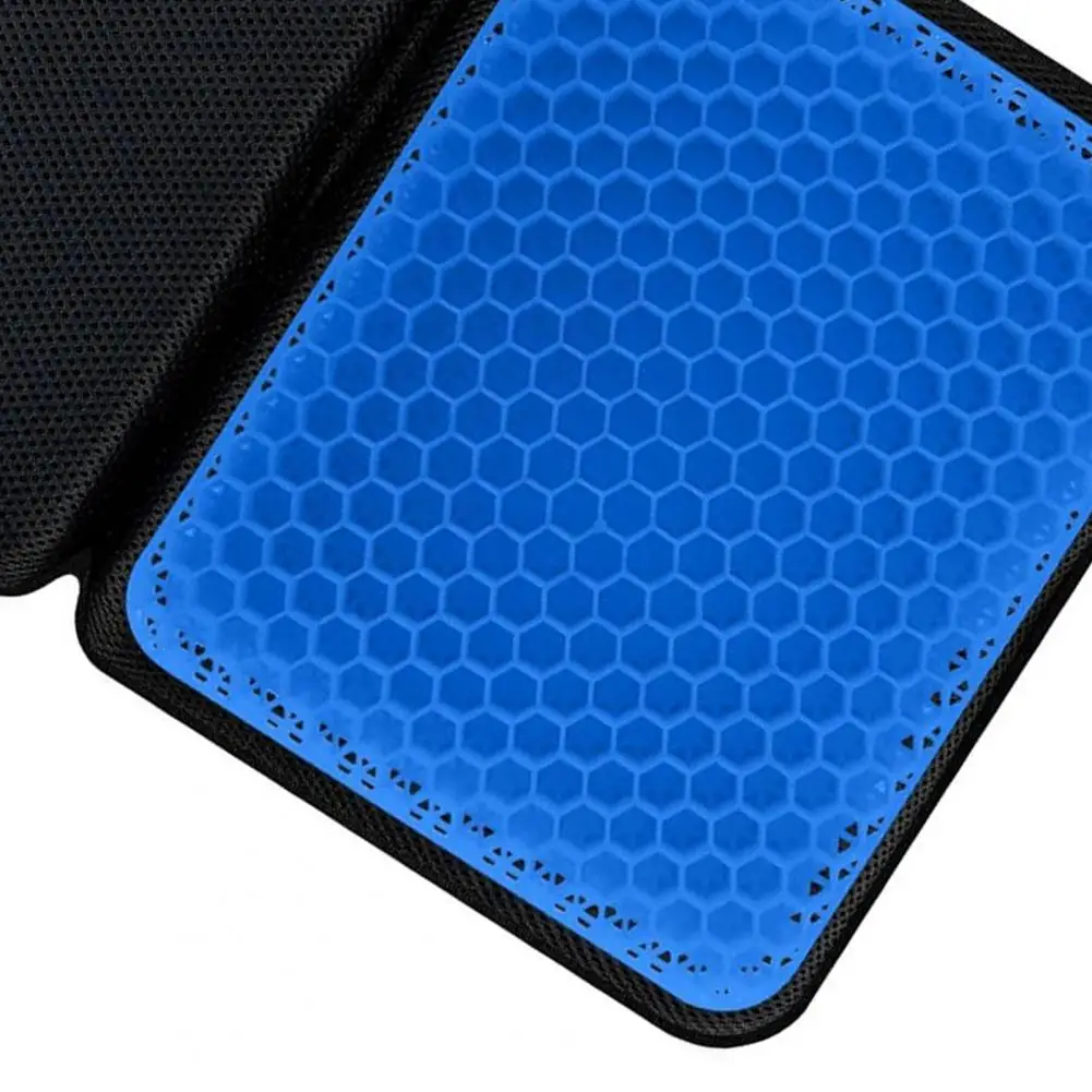 TPE Gel Portable Seat Cushion Sedentary Pain Relief Outdoor Camping Garden Bench Travel Airplane Seat Foldable Pad Mat Посадка 6