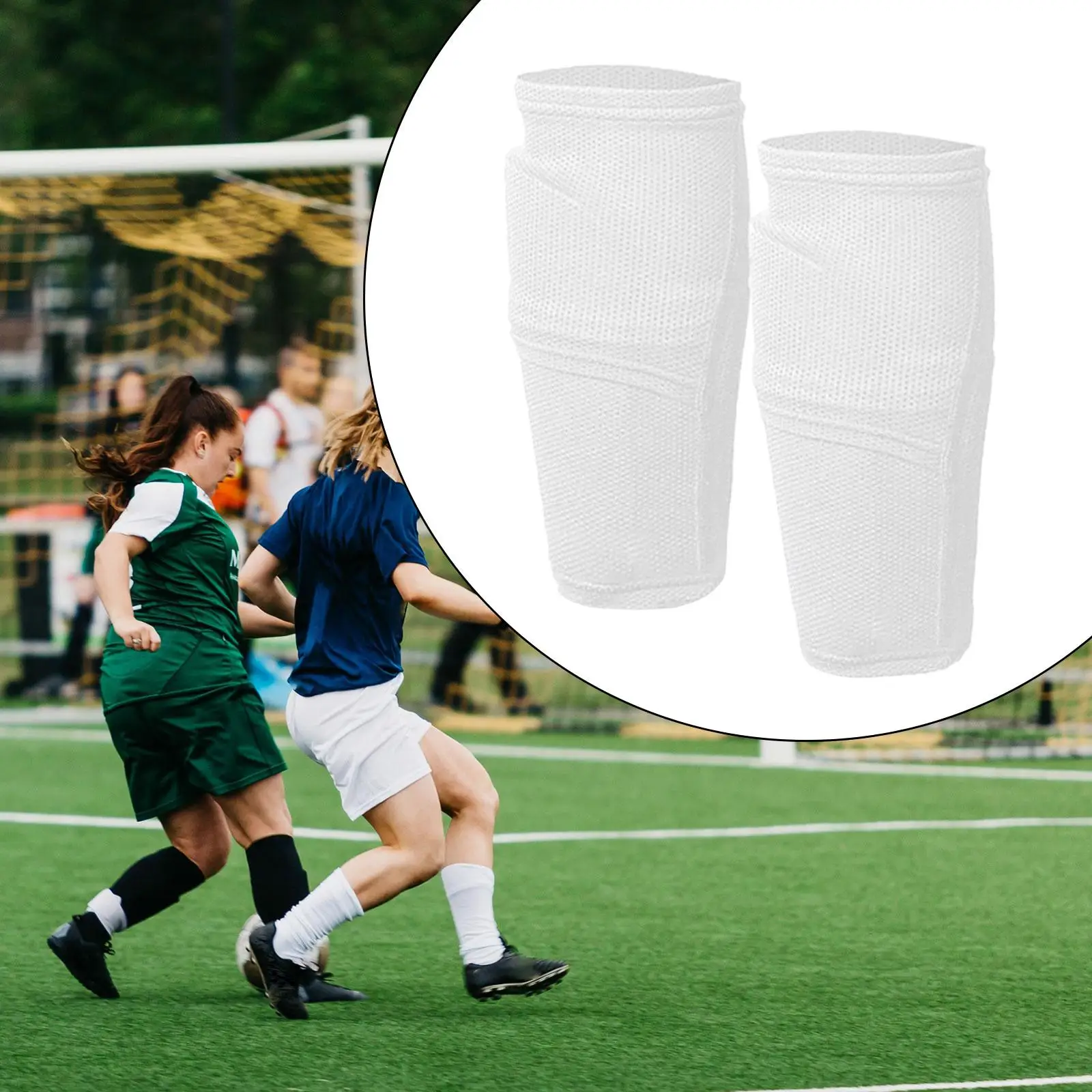 5x 1쌍 축구 정강이 보호대 양말 다리 보호대 통기성 종아리 정강이 보호대 러닝 축구 액세서리 보호