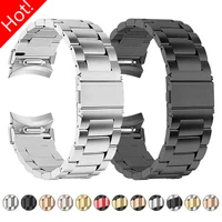 No Gaps Stainless Steel Strap for Samsung Galaxy Watch 6/5/4 40mm 44mm 6Classic 43 47mm 5Pro 45mm Quick Fit Metal Band Bracelet
