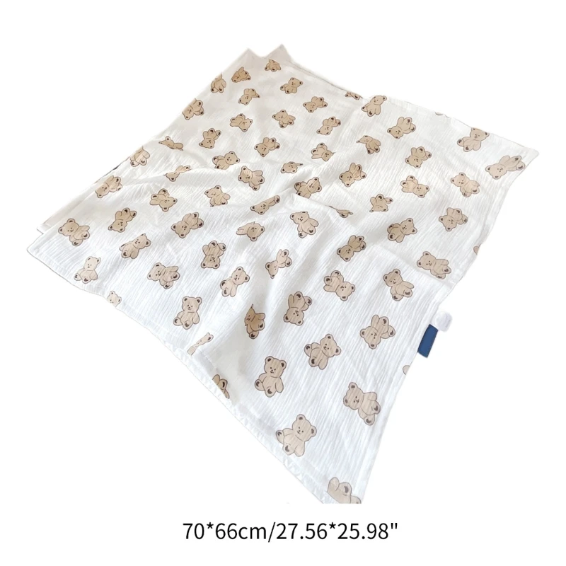 Baby Blanket with 4 Layer Lightweight Cotton Baby Blankets for Boys & Girls Newborn Nursery & Toddler Blanket 70x66cm