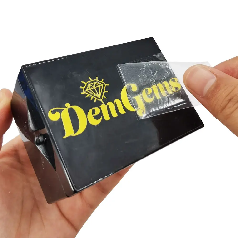 

Custom Brand Name UV Transfer Nickel 3D Printing Perfume Metal Logo Metallic Sticker Label For Cosmetic Silk Screen Printing