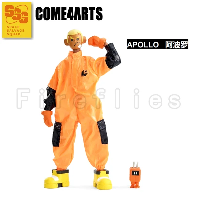 COME4ARTS 20CM Space Salvage Squad Series Aimee Trendy Toy Military Figure Action Figure Blind Box Toy 6