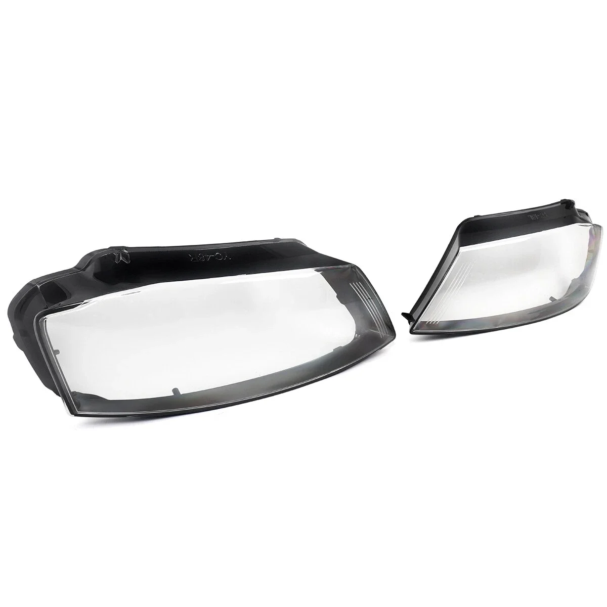 Für Audi A3 8P S-line S3 RS3 2008 2009 2010 2011 2012 Linke Rechte Scheinwerferabdeckung Automotive Scheinwerferglas Schutz Auto-Zubehör – Detail 4