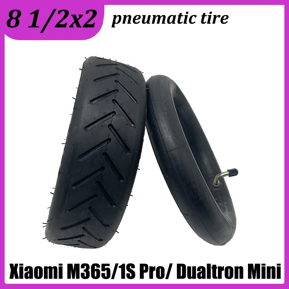 Tire Inner Outer Tube 8.5 Inch 8 1/2x2 for Xiaomi M365/1S/Pro2 Series Electric Scooter