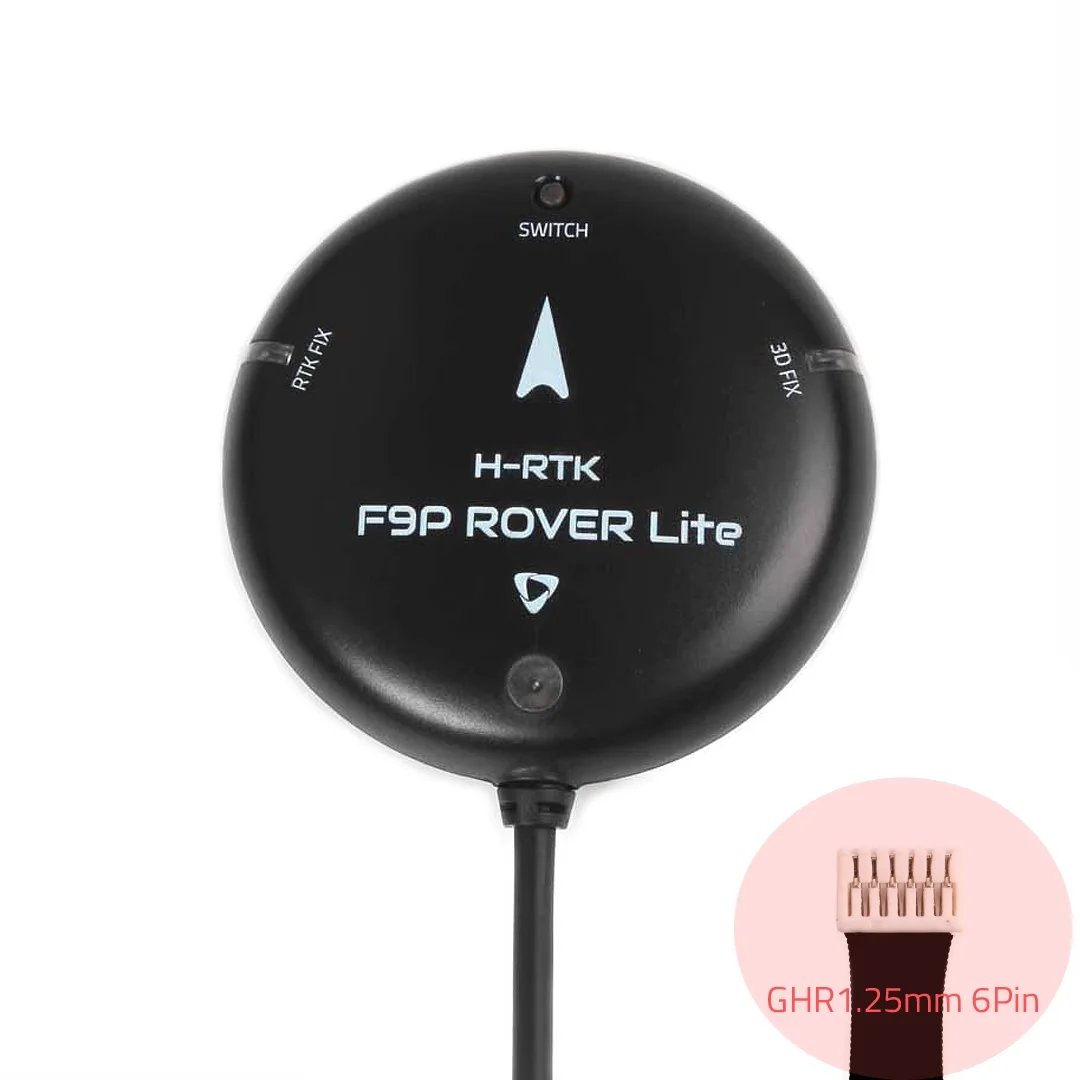 Holybro H-RTK F9P GPS Differential Centimeter Level Positioning Surveying PX4 Pixhawk6 Flight Control thumbnail 2