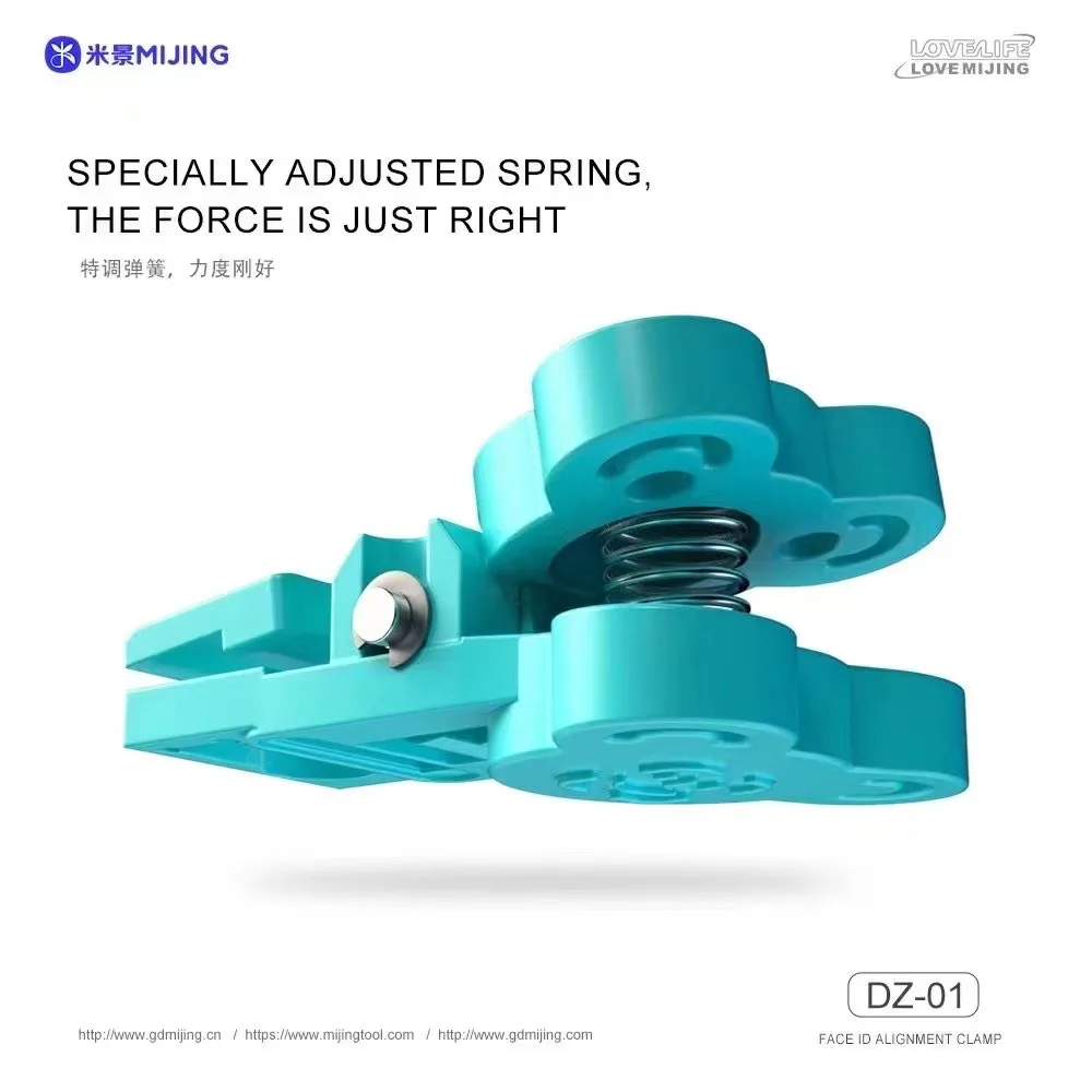 MIJING DZ-01 얼굴 ID 도트 매트릭스 정렬 클립, 애플 모델 13-15promax 지원, 얼굴 정렬 문제 쉽게 해결