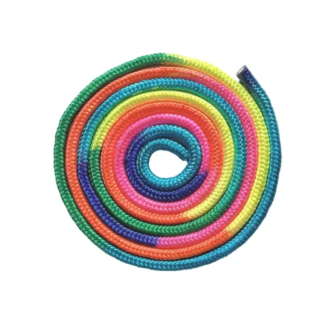Vibrant Rainbow Gymnastics & Fitness Jump Rope for Enhanced Training and Competition