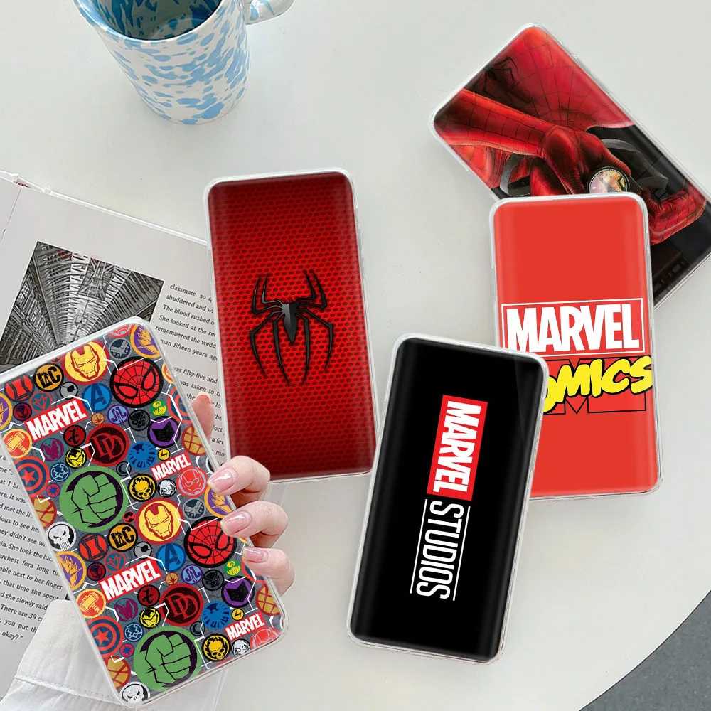 Custodia Trasparente Marvel Spiderman Per Motorola Moto G6 Power G7 Play G 5G Plus Cover