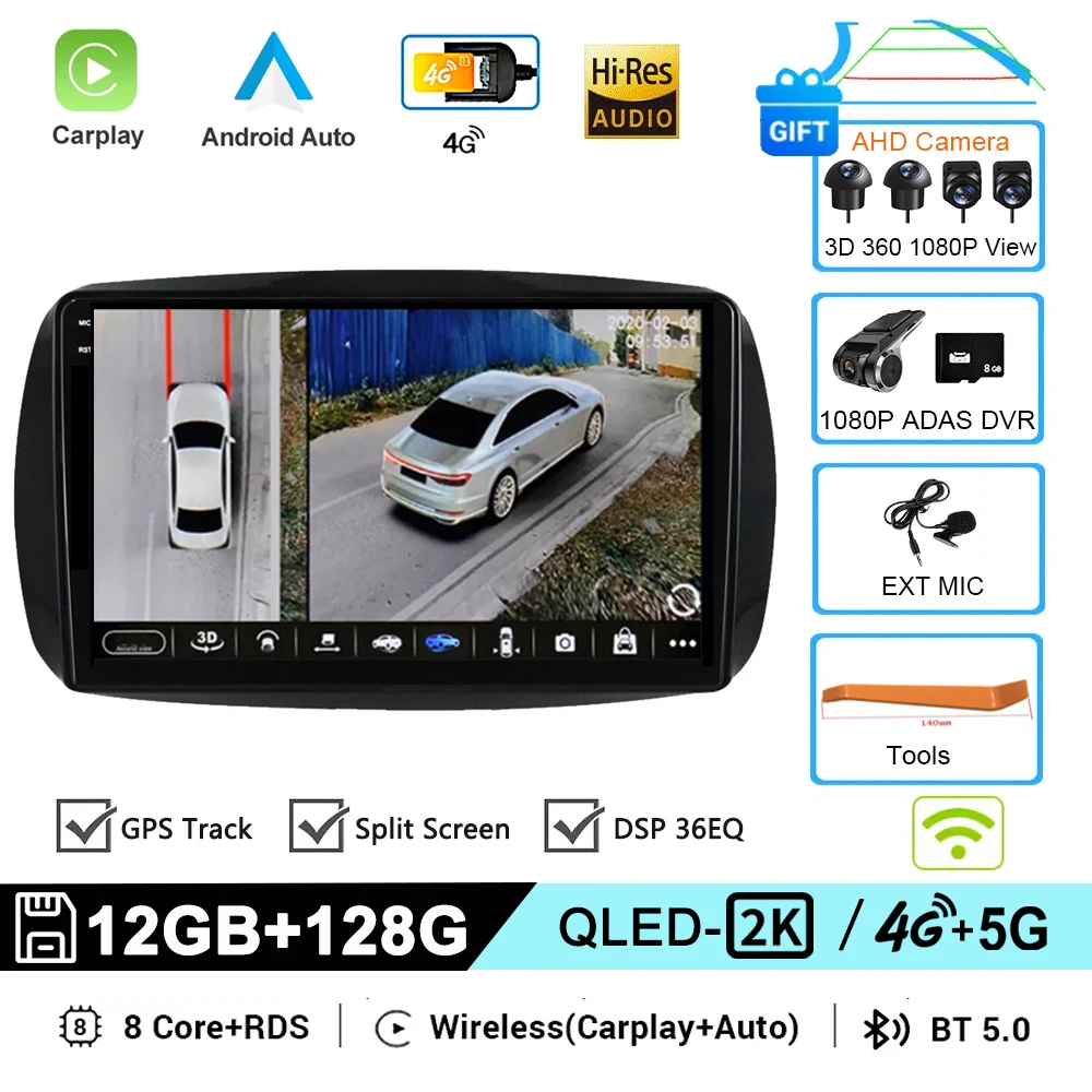 2K 12G-128G 360 DVR