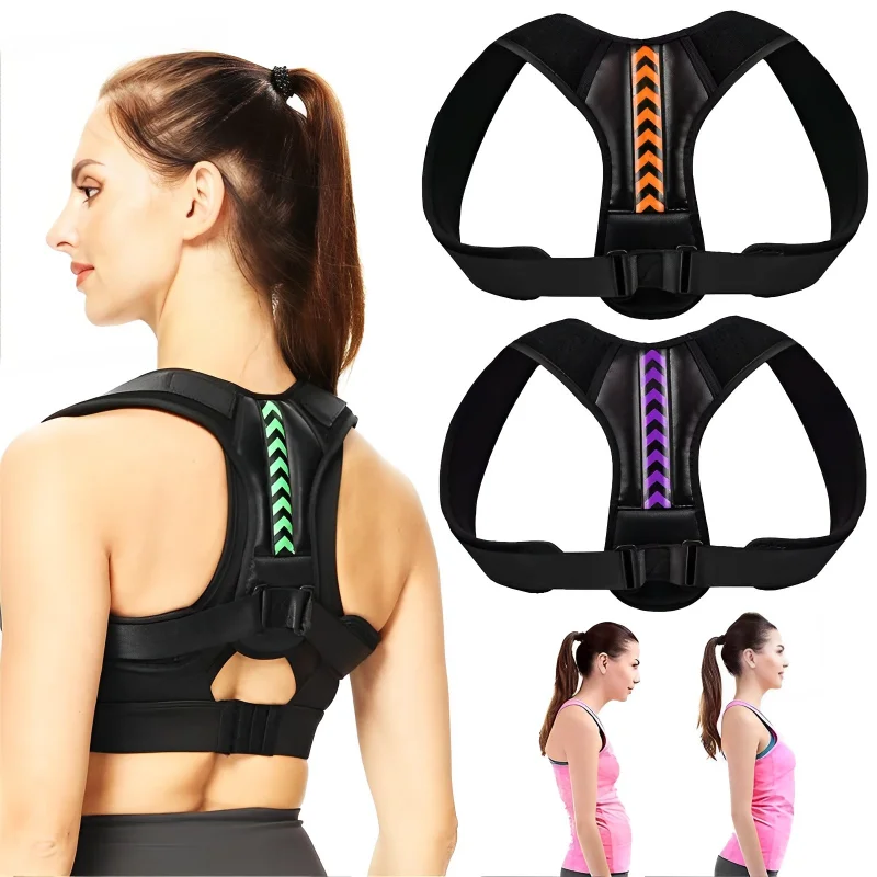 1Pcs Posture Corrector Unisex Adjustable for Clavicle Support Providing Pain Relief for Neck Back Shoulder Reshape Your Body posture corrector