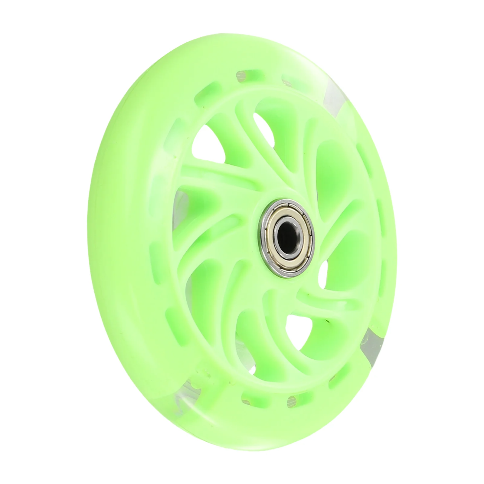 LED-Blitz Roller Rad Blinkende Lichter PU Kinder Roller Ersatz Räder 12*2 cm Für Roller ﻿ Eislaufen – Detail 6