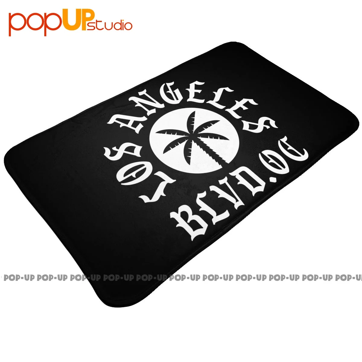 Los Angeles 2Ft Boulevard Underground Tattoo Palme P-259 Mat Tappeto Tappeto Floor Light Luxury