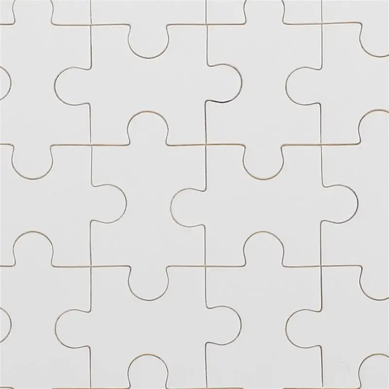 Puzzle Sublimation Blank Jigsaw Puzzle Jigsaw Crafts Blank Pieces 5 Sets blank jigsaw puzzle