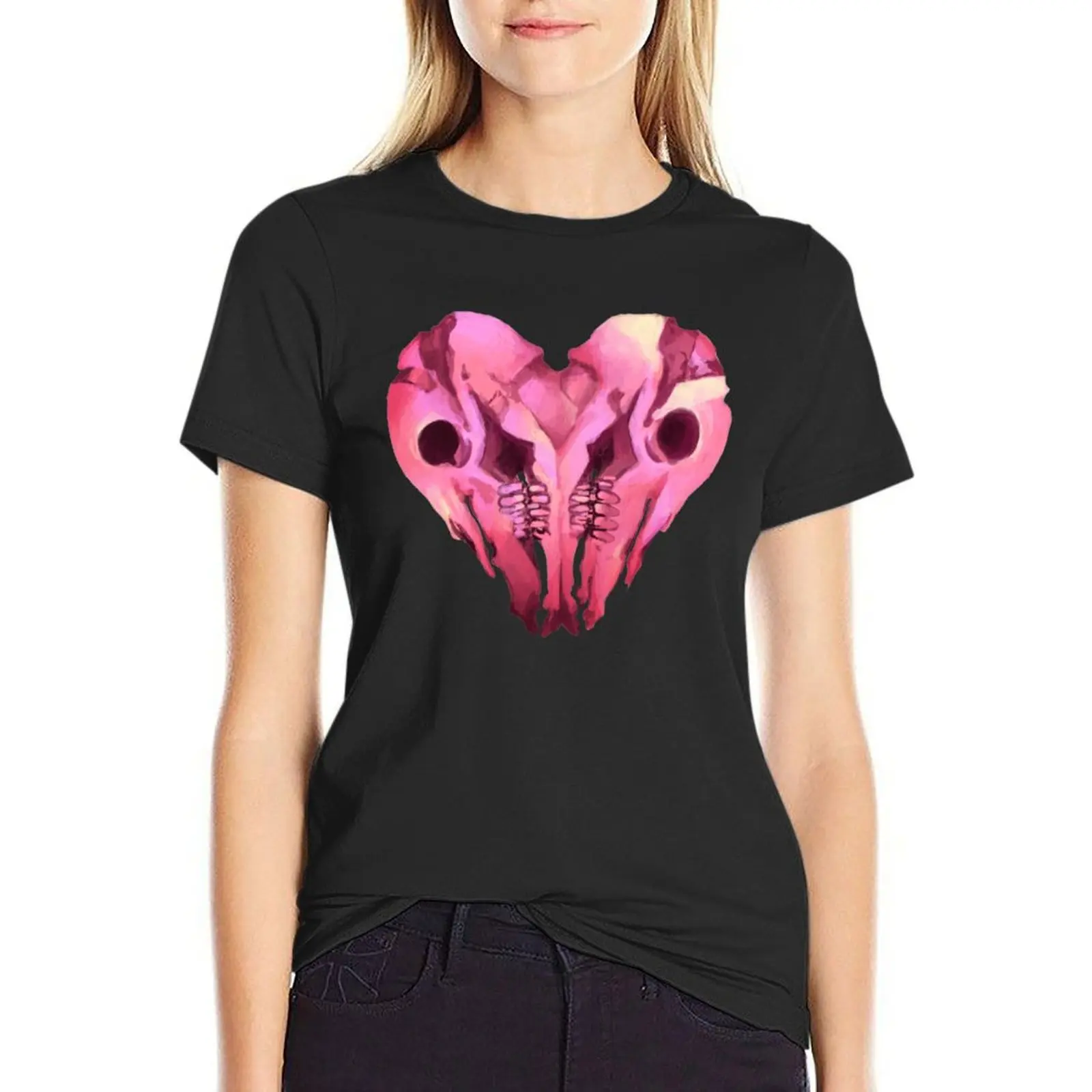 

 The Lovers  T-shirt summer top tees clothes for woman