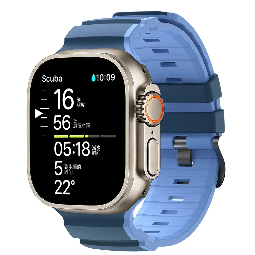 Sport Silicone Strap for Smartwatch - Premium Replacement Wristband