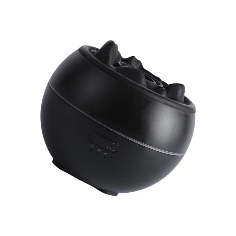 솔트 스톤 화염 가습기 360ml 용량 가정용 타이머 옵션 4개