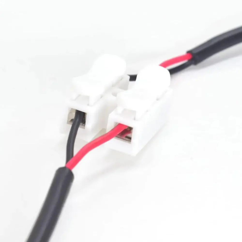 1m/2m USB C타입 피그테일 케이블 연장 전원 케이블 (ON/OFF 스위치 포함) USB-C 플러그 - 2핀 베어 와이어 오픈 엔드 커넥터 (DIY용)