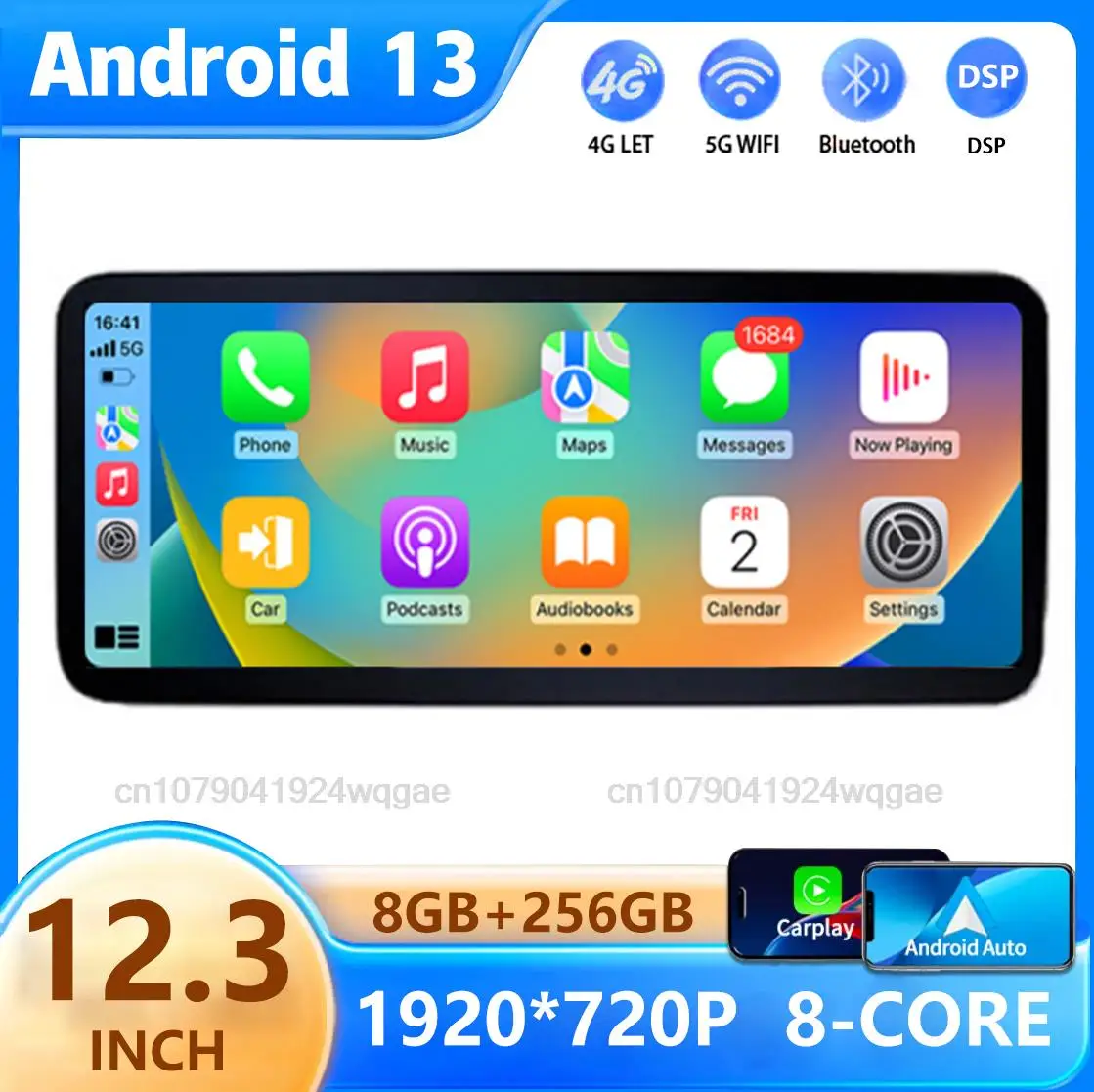 

Android 13 CarPlay For Mercedes Benz C Class W205 S205 GLC X253 W446 2014 2015 2016 2017 2018 Car Radio Multimedia Stereo GPS 4G