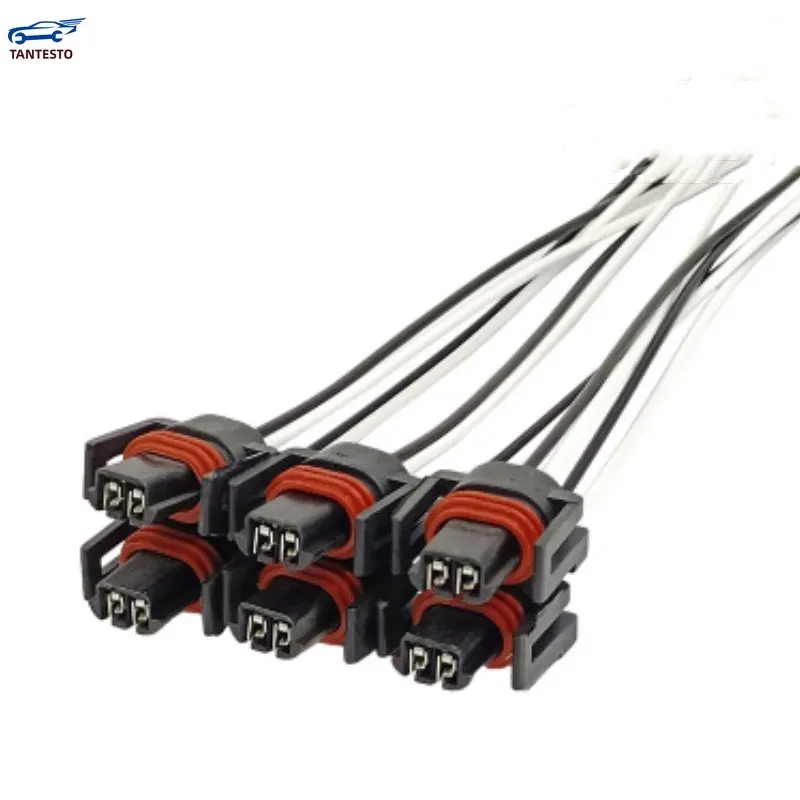 

10PCS for CAT C7C9/330/336D Injector Plug, Two-pin Diesel EFI Common Rail Car Harness Socket