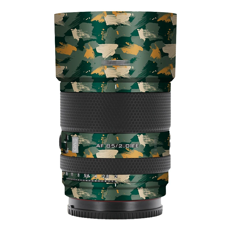 E 마운트 데칼 스킨 보호 필름 (빌트록스 AF 85mm F2.0 EVO 렌즈용) 스킨 데칼 85f2 커버 필름 스킨 랩