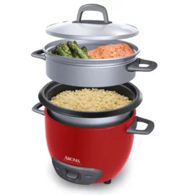 Aroma 14-Cup Rice Cooker & Food Steamer