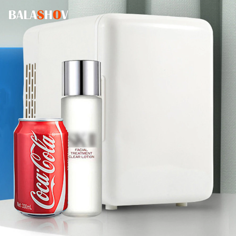 4l Small Refrigeration Mini Fridge Refrigerator Cosmetics Mask Beverage