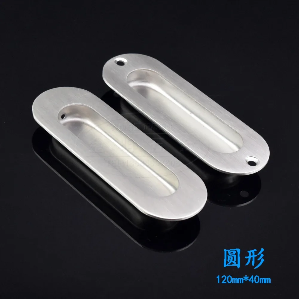 Furniture Handles 1PCS Stainless Steel Hidden Recessed Kitchen Cabinet Drawer Handles