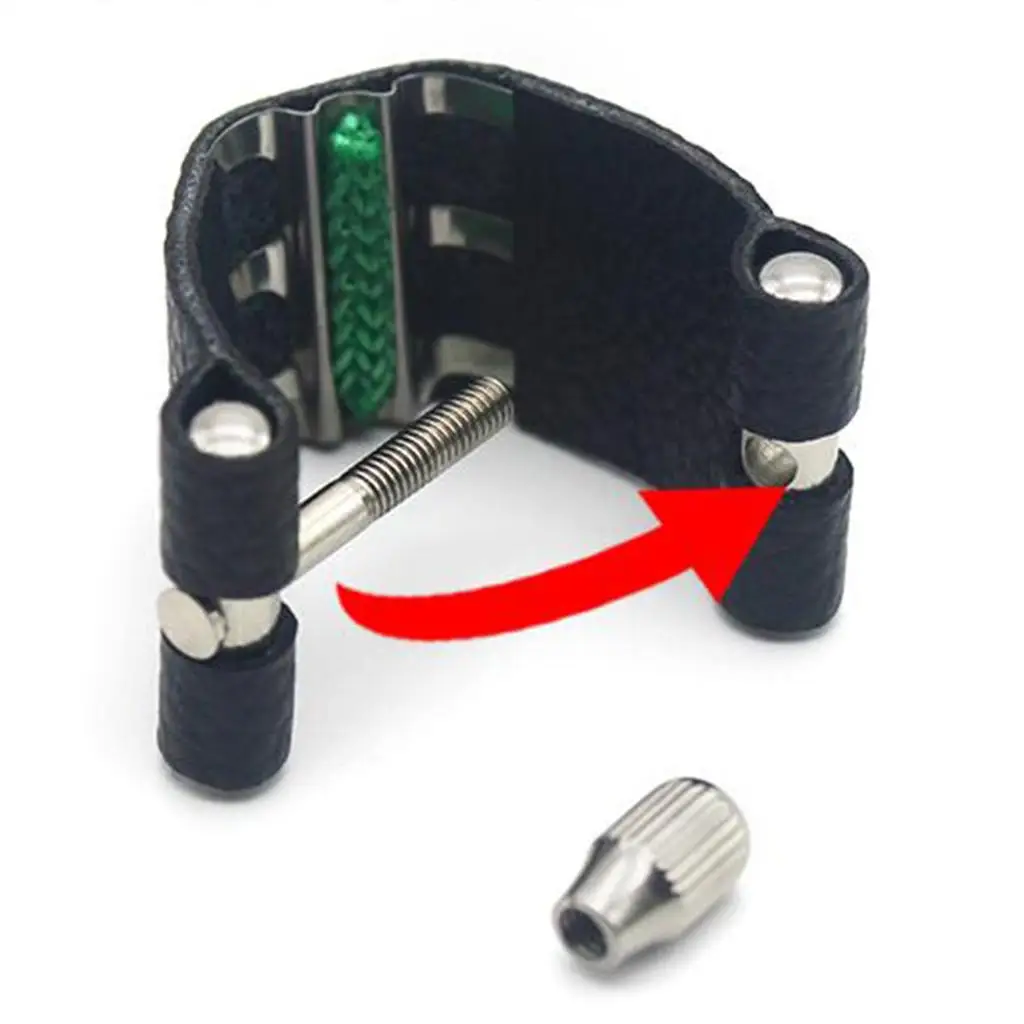 

Из искусственной кожи Soprano B кларнет, Лигатура для музыкальных инструментов, подарок для любителей музыки