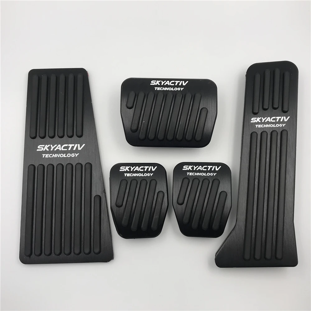 

Car Gas Pedal Cover For Mazda 2 3 Atenza Axela BL BM 6 GH GJ CX-5 CX5 CX3 CX7 CX8 CX9 Modify Footrest Mat Decorate Metal Pad