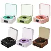 Mini Portable Retro Wave Vinyl Record Player Speakers 360 Surround Sound White Noise Bluetooth Speaker Music Center Support TF 1